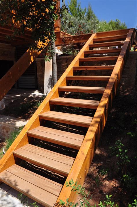 2providing prefab wood stair sets and stair supplies for builders and renovators. . Prefab outdoor wood stairs